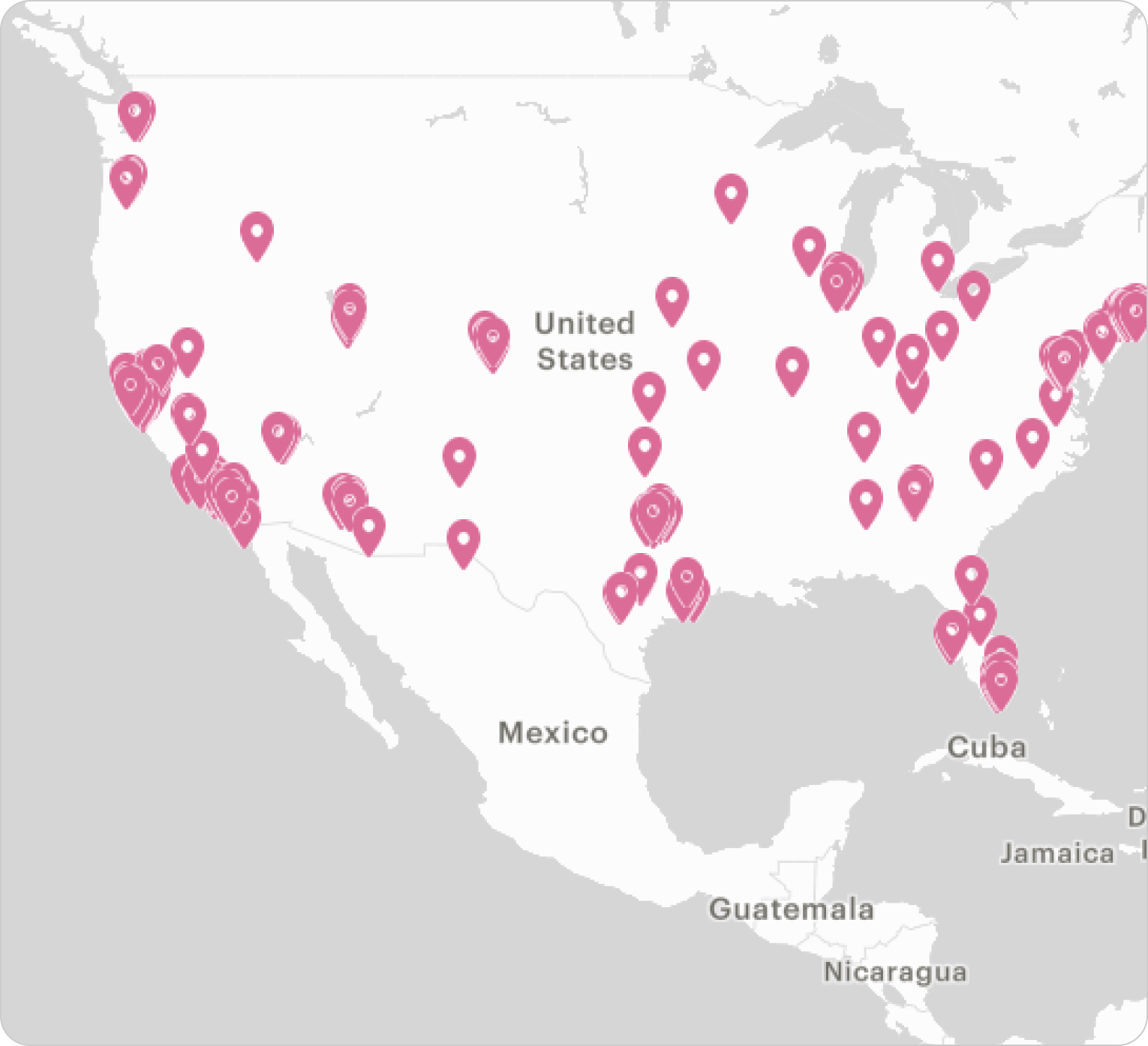 LaserAway clinic locations across the United States